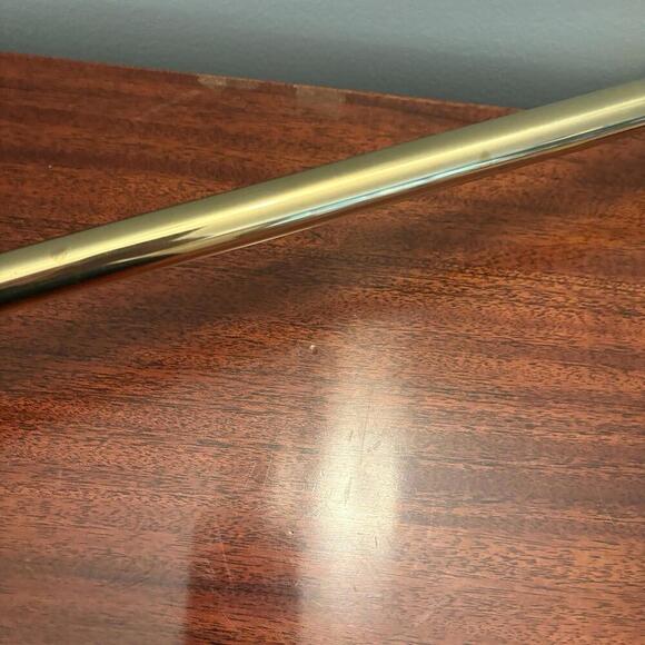 Ralph Lauren Home Engraved Wall Mounted Towel Bar Set 31” Bar 3 pieces  Read - Picture 2 of 15